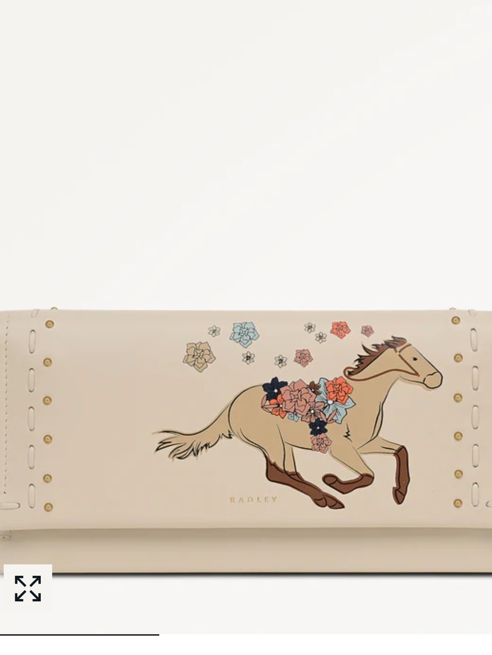 Radley London Kentucky Derby Large Flap over Wallet 🌹🐎🌹🏇🌹🐎🌹